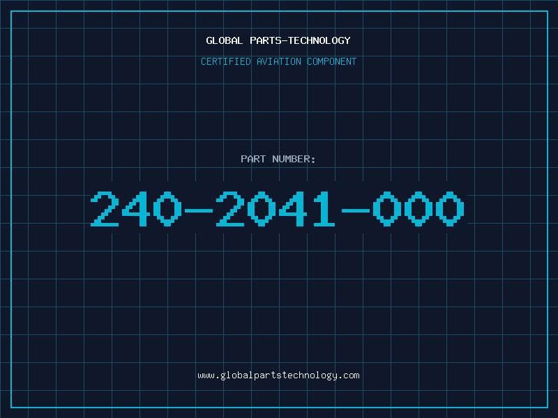 Aviation Part 240-2041-000