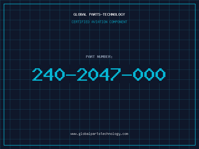 Aviation Part 240-2047-000