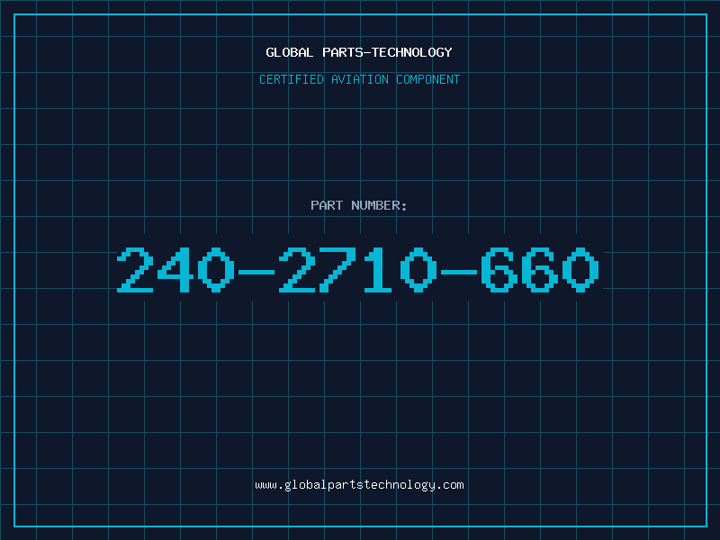 Aviation Part 240-2710-660