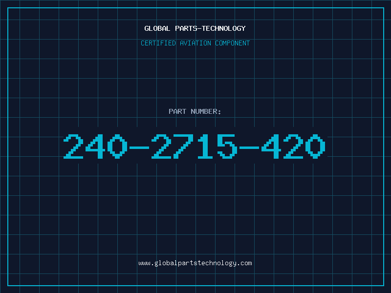 Aviation Part 240-2715-420