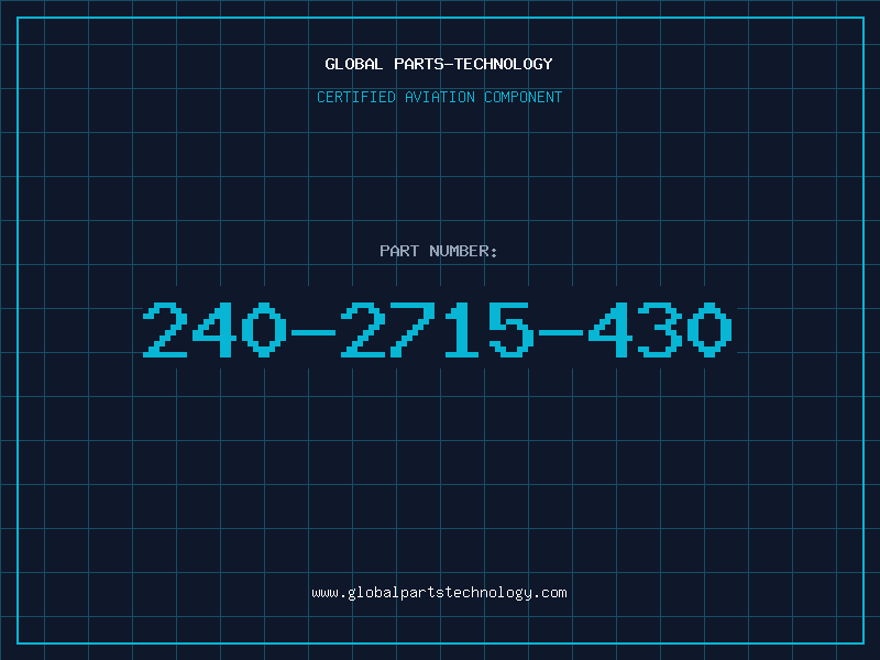 Aviation Part 240-2715-430