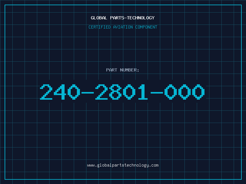 Aviation Part 240-2801-000