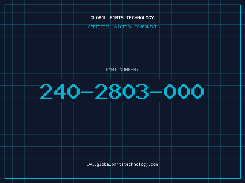 Aviation Part 240-2803-000