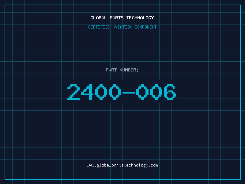 Aviation Part 2400-006