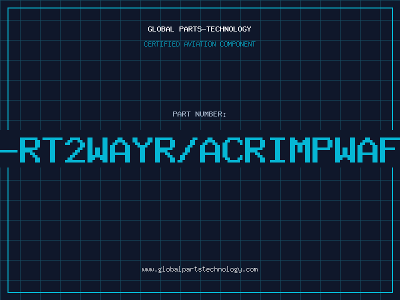 Aviation Part 2400-02-RT2WAYR/ACRIMPWAFER0.156