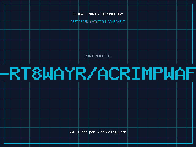 Aviation Part 2400-08-RT8WAYR/ACRIMPWAFER0.156