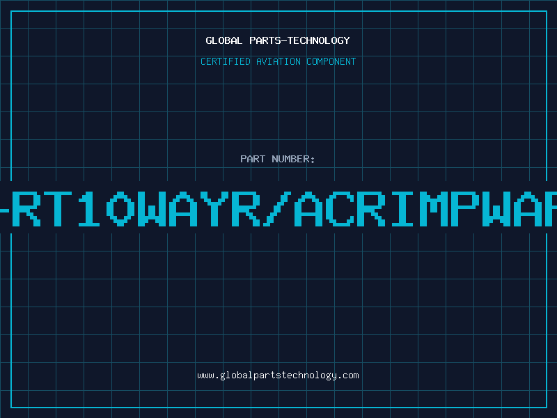 Aviation Part 2400-10-RT10WAYR/ACRIMPWAFER0.156
