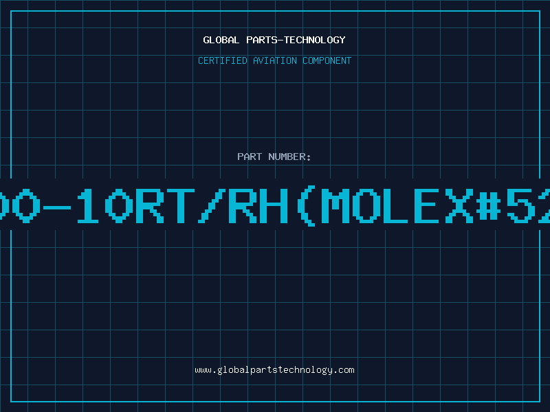 Aviation Part 2400-10RT/RH(MOLEX#5274