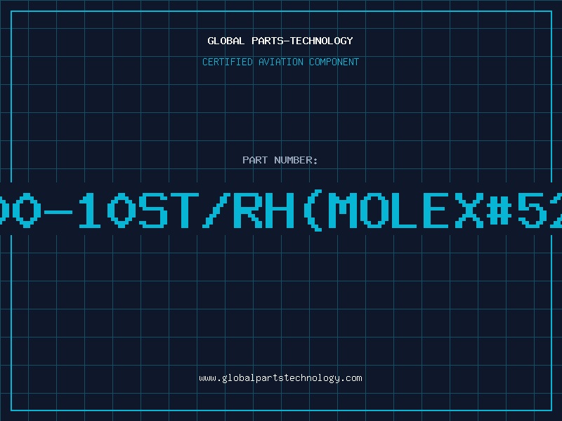 Aviation Part 2400-10ST/RH(MOLEX#5273