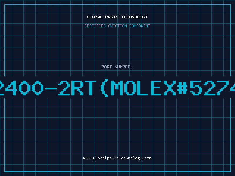 Aviation Part 2400-2RT(MOLEX#5274
