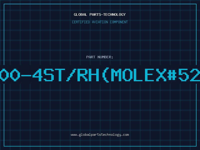 Aviation Part 2400-4ST/RH(MOLEX#5273