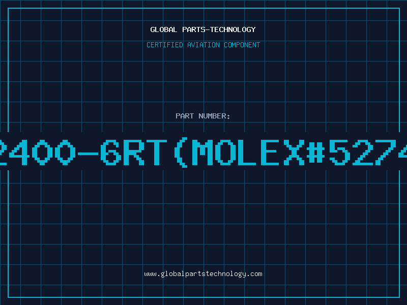 Aviation Part 2400-6RT(MOLEX#5274