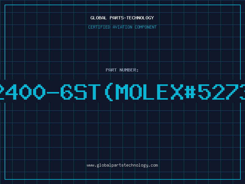 Aviation Part 2400-6ST(MOLEX#5273