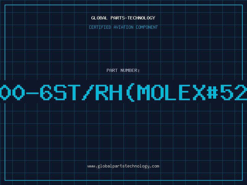 Aviation Part 2400-6ST/RH(MOLEX#5273