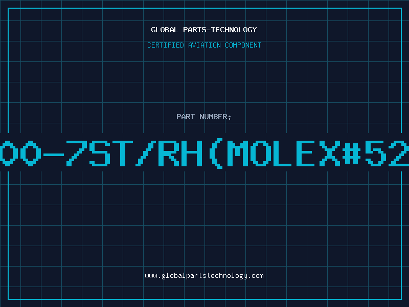 Aviation Part 2400-7ST/RH(MOLEX#5273