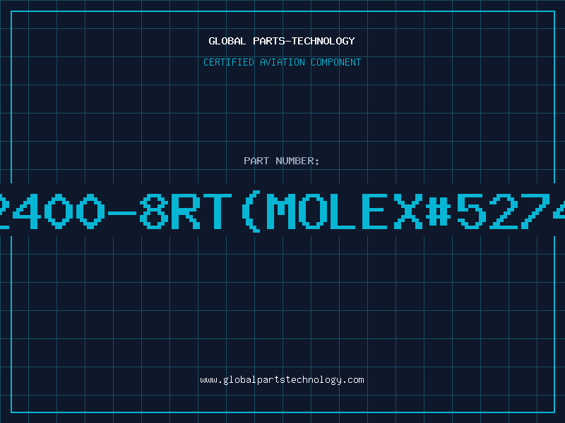 Aviation Part 2400-8RT(MOLEX#5274