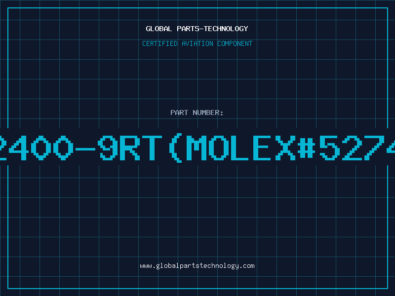 Aviation Part 2400-9RT(MOLEX#5274