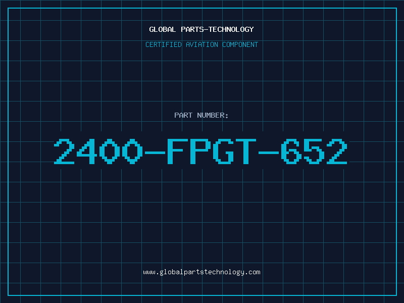 Aviation Part 2400-FPGT-652