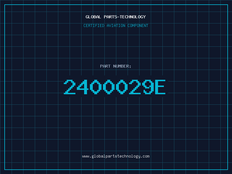 Aviation Part 2400029E