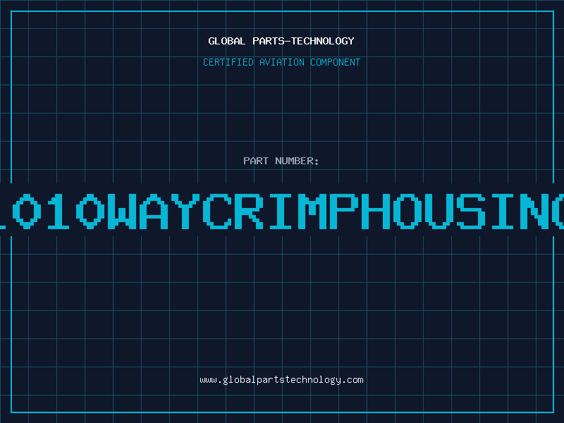 Aviation Part 2410-1010WAYCRIMPHOUSING0.156