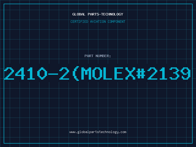 Aviation Part 2410-2(MOLEX#2139