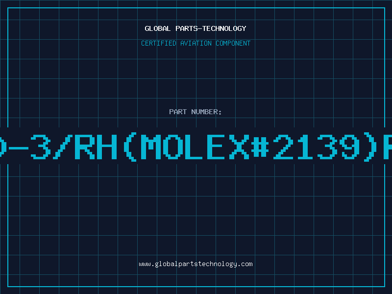 Aviation Part 2410-3/RH(MOLEX#2139)ROHS