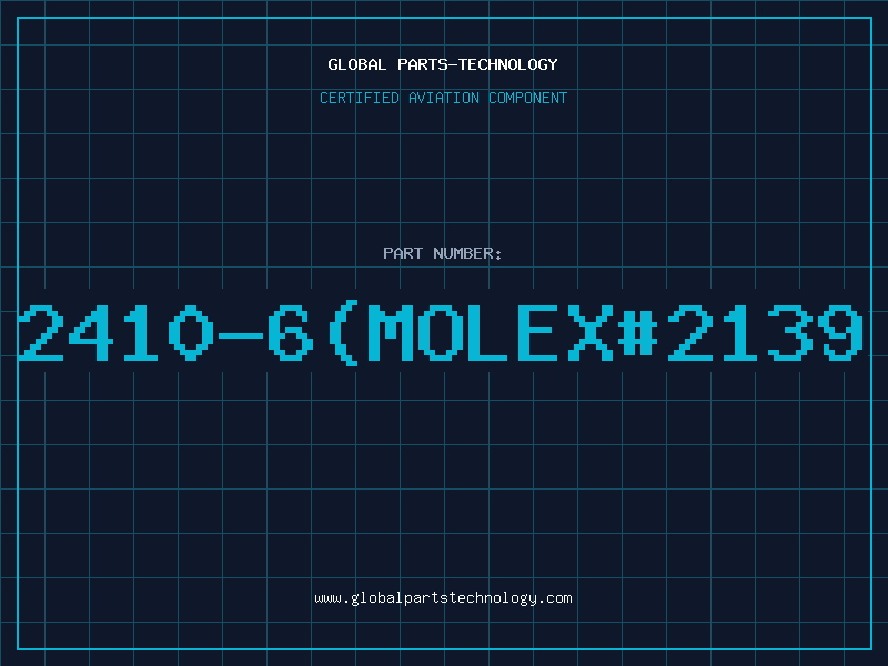Aviation Part 2410-6(MOLEX#2139