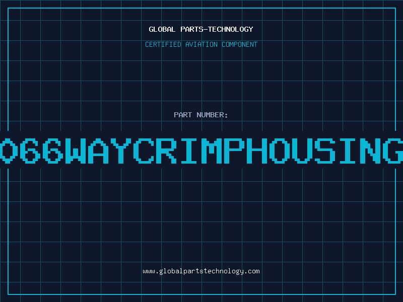 Aviation Part 2410066WAYCRIMPHOUSING0156