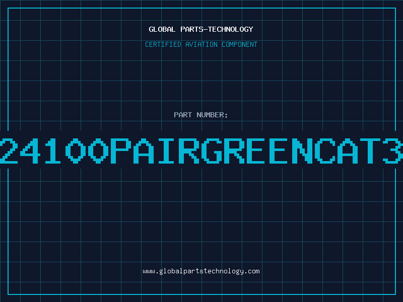 Aviation Part 24100PAIRGREENCAT3