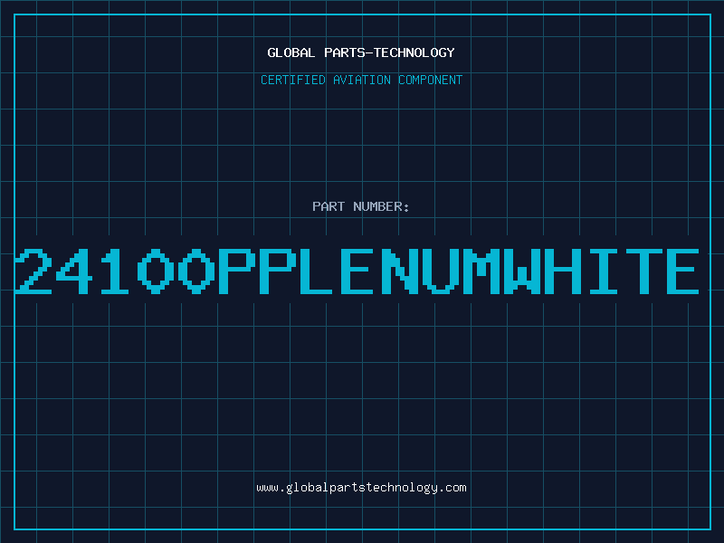 Aviation Part 24100PPLENUMWHITE
