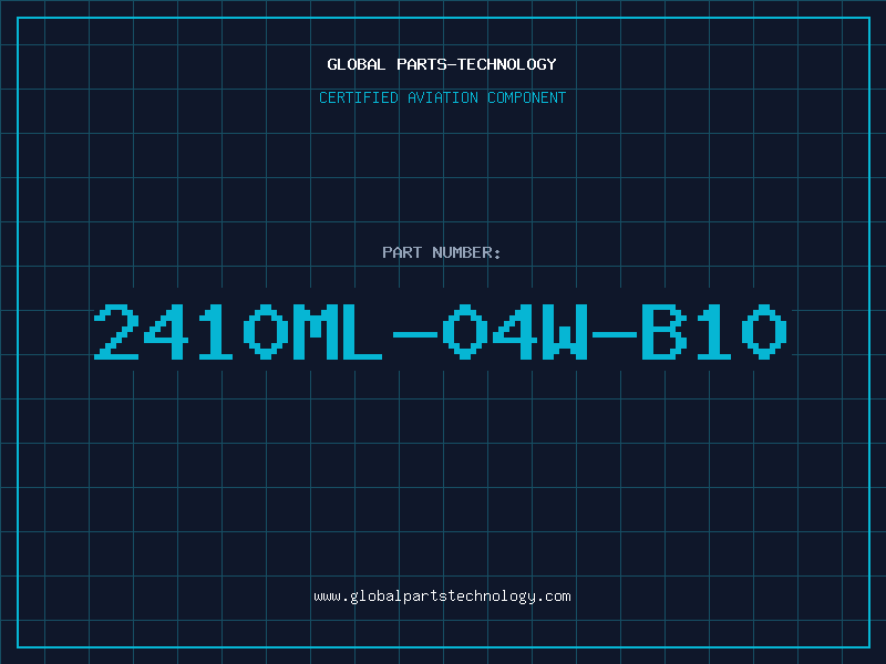 Aviation Part 2410ML-04W-B10