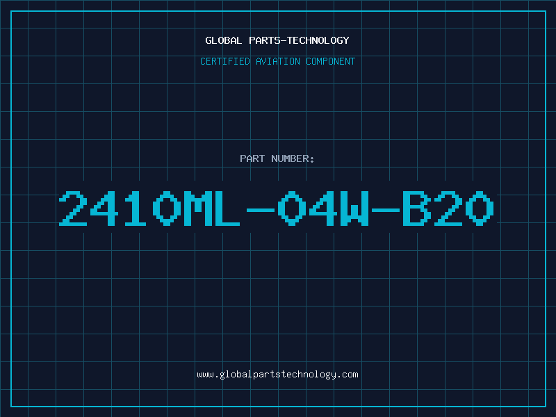Aviation Part 2410ML-04W-B20