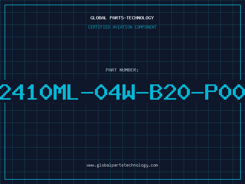 Aviation Part 2410ML-04W-B20-P00