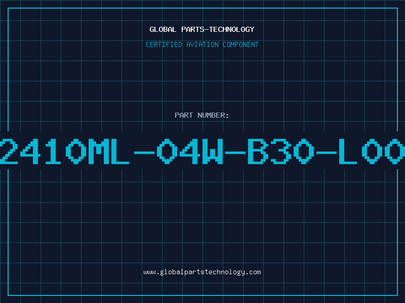 Aviation Part 2410ML-04W-B30-L00