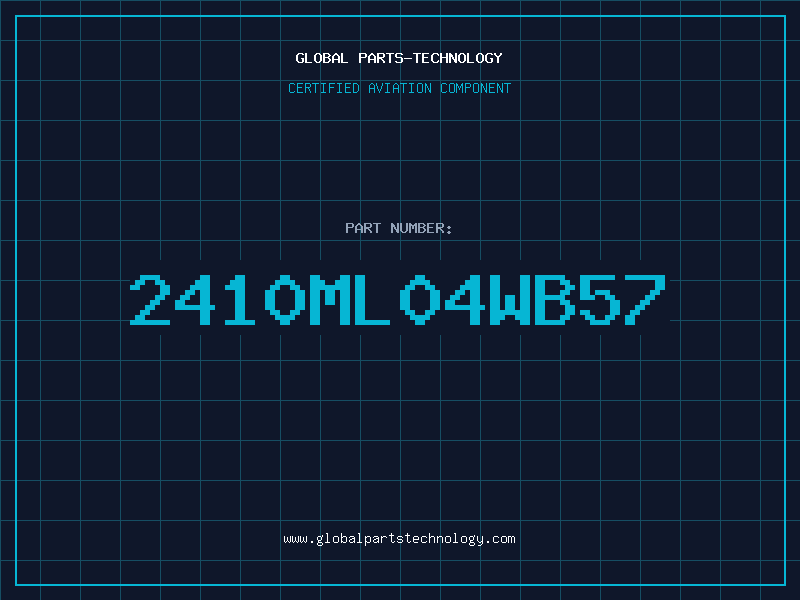 Aviation Part 2410ML04WB57