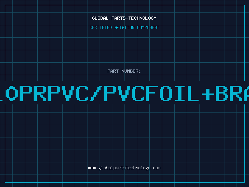 Aviation Part 2410PRPVC/PVCFOIL+BRAID