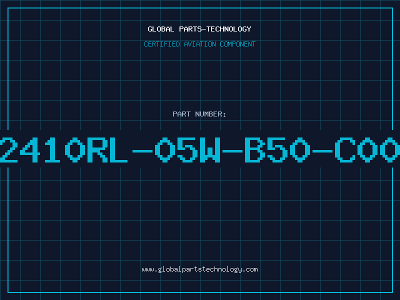 Aviation Part 2410RL-05W-B50-C00