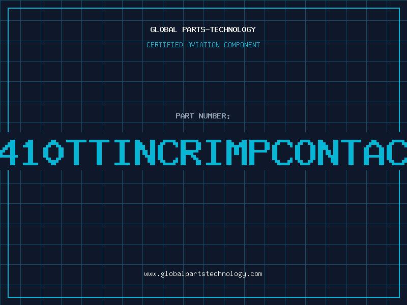 Aviation Part 2410TTINCRIMPCONTACT
