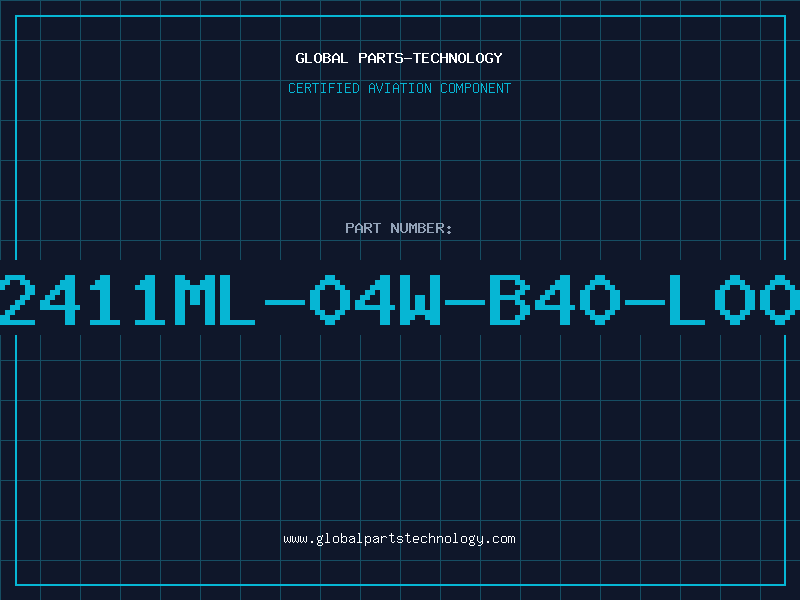 Aviation Part 2411ML-04W-B40-L00