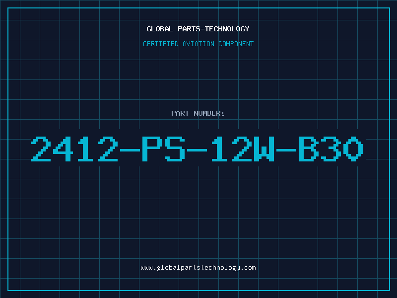 Aviation Part 2412-PS-12W-B30
