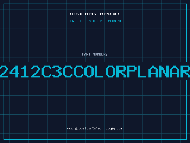 Aviation Part 2412C3CCOLORPLANAR