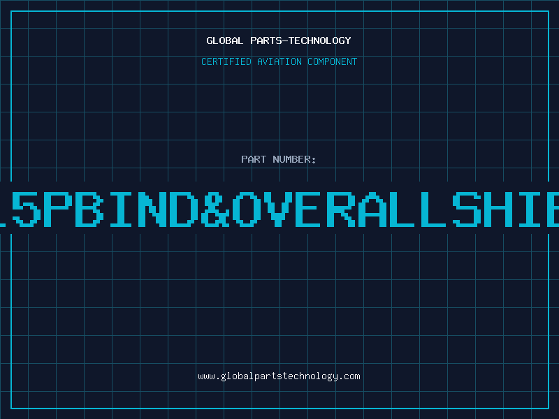 Aviation Part 2415PBINDOVERALLSHIELD