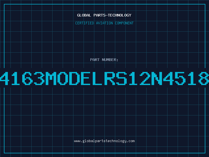 Aviation Part 24163MODELRS12N45180