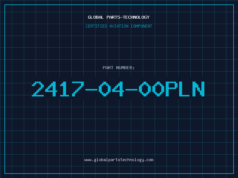 Aviation Part 2417-04-00PLN