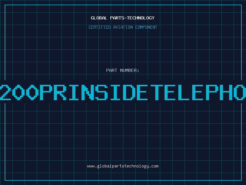 Aviation Part 24200PRINSIDETELEPHONE
