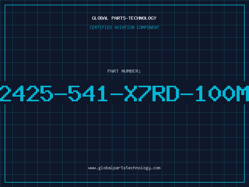 Aviation Part 2425-541-X7RD-100M