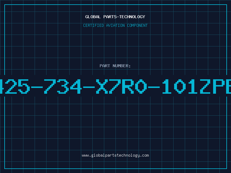 Aviation Part 2425-734-X7R0-101ZPEI