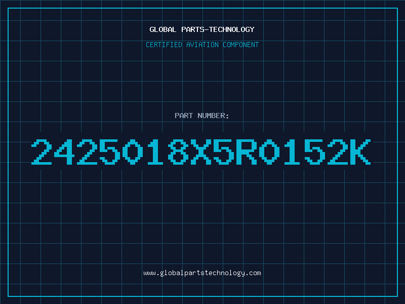 Aviation Part 2425018X5R0152K