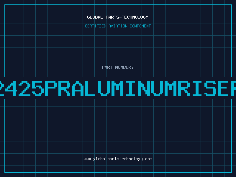 Aviation Part 2425PRALUMINUMRISER
