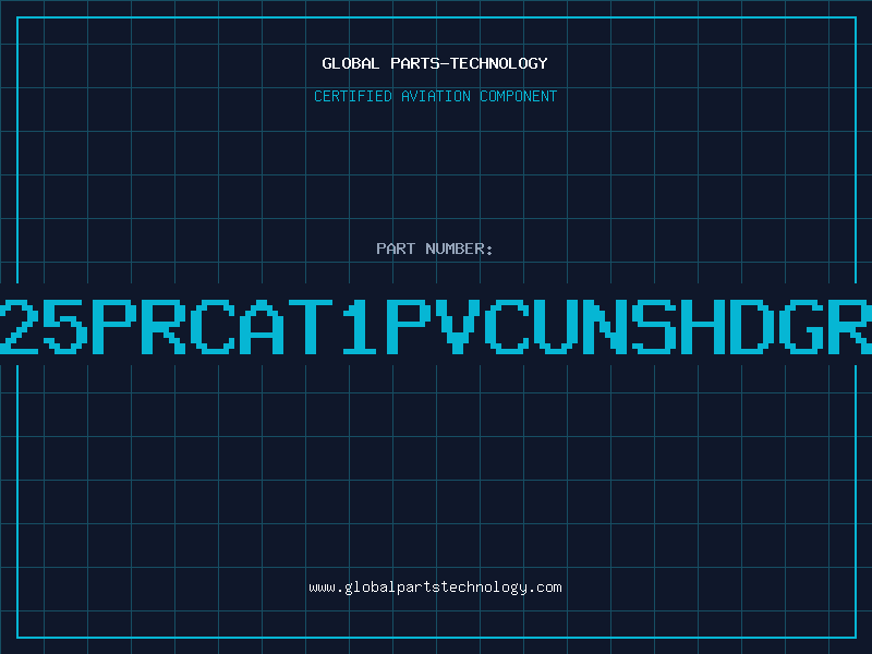 Aviation Part 2425PRCAT1PVCUNSHDGRAY